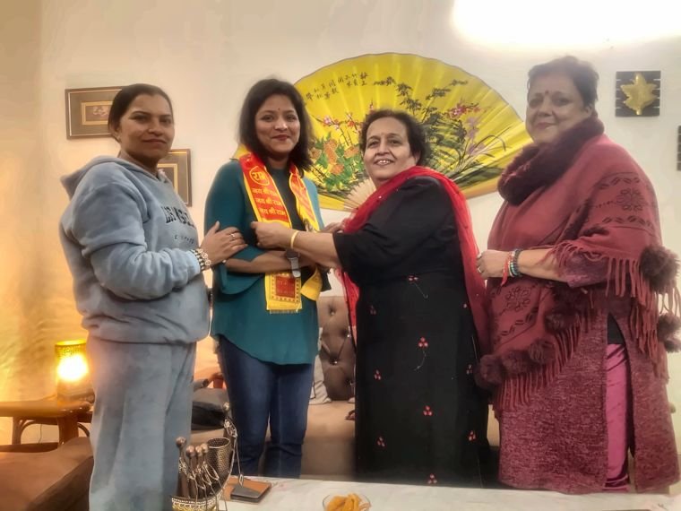 Felicitation of new members