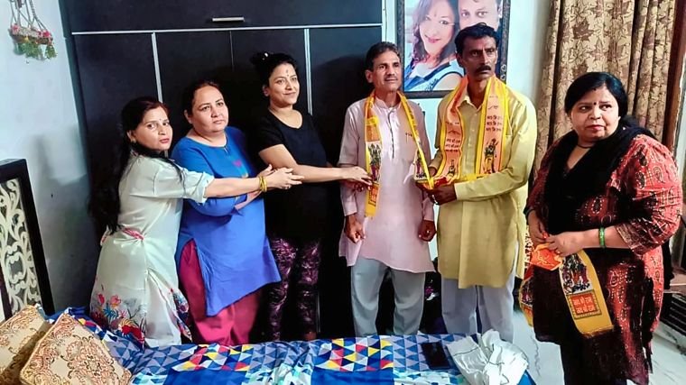 Felicitation of new members