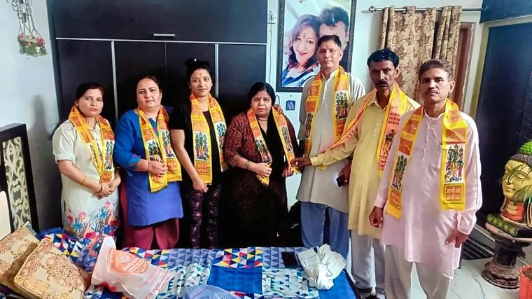 Felicitation of new members