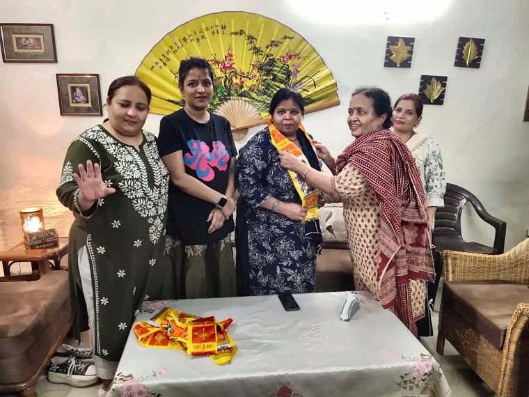 Felicitation of new members